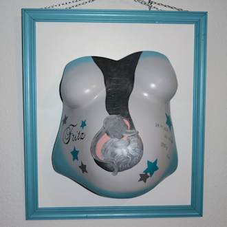Babybauch Gipsabdruck Magdeburg