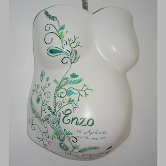 Babybauch Gipsabdruck Magdeburg