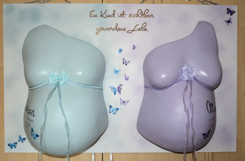 Babybauch Gipsabdruck Magdeburg