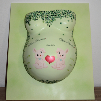 Babybauch Gipsabdruck Magdeburg