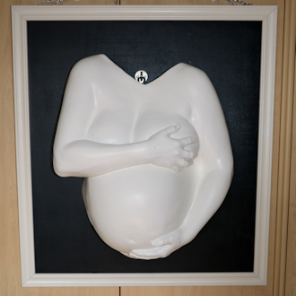 Babybauch Gipsabdruck Magdeburg